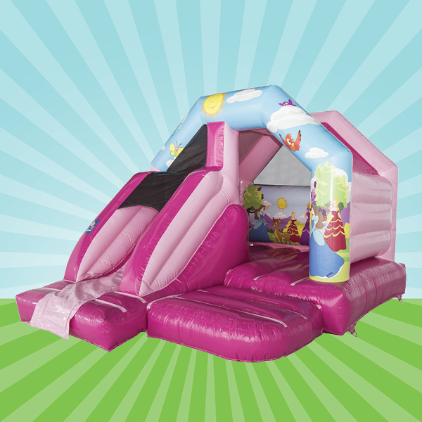 Princess Bouncy Castle & Slide